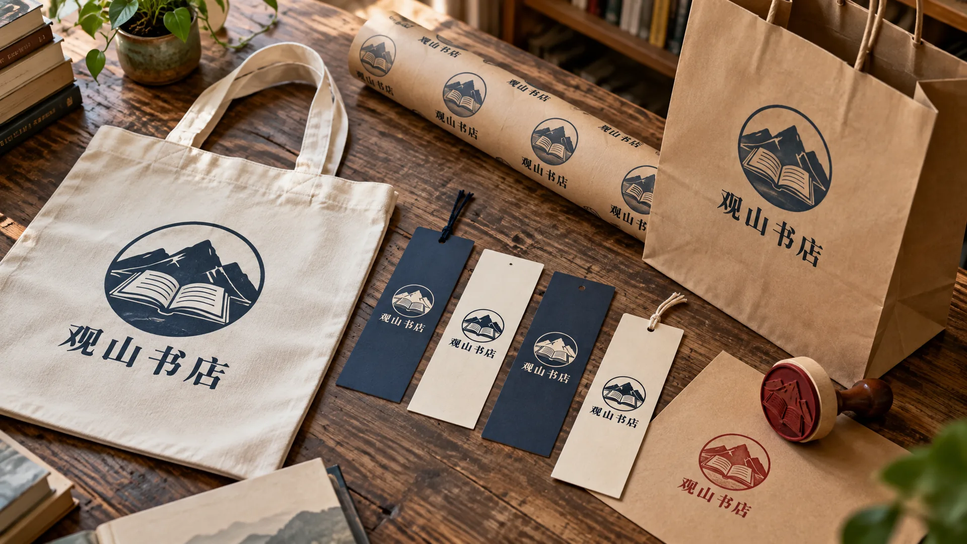 Guanshan Books: Independent bookstore · Identity and merchandise