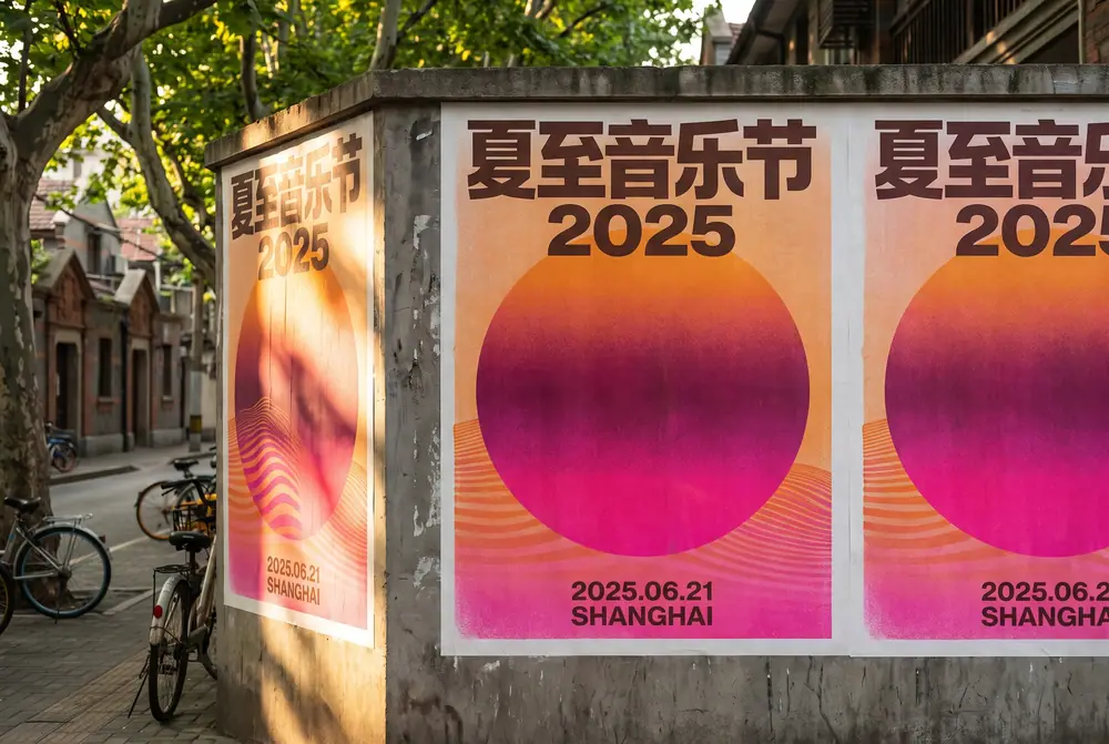 Midsummer Fest 2025: Outdoor music festival · Key visual and poster series