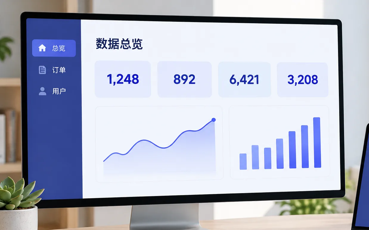 Close-up of the Yunzhou dashboard in light mode