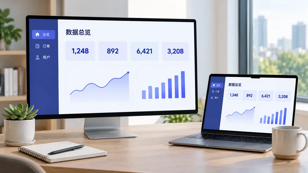 Yunzhou Dashboard: B2B SaaS · Design system and dashboard UI